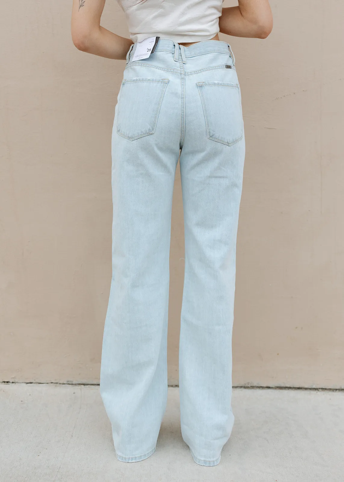 Devon Ultra High Rise 90's Flare Denim Jeans