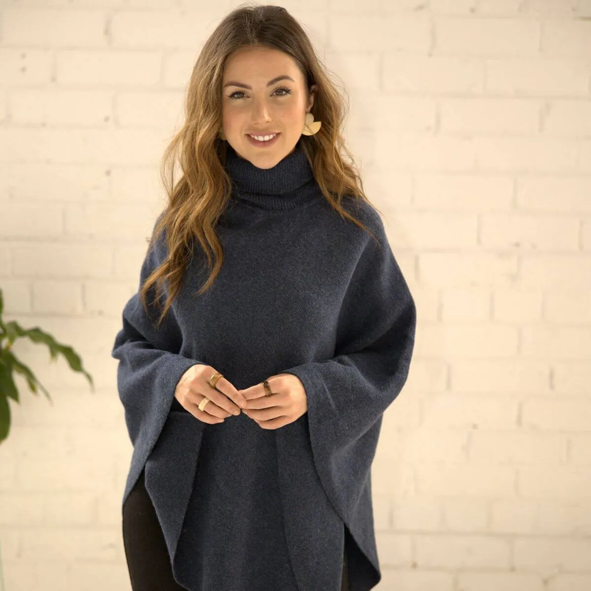 Joy Wool Poncho (Available in 2 colours)