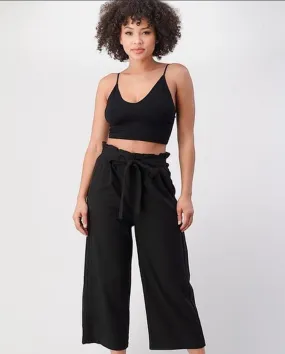 Linen Cotton Bellbottoms Pants