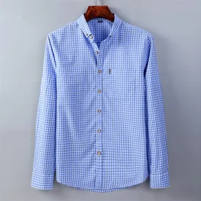 LMS Casual Plaid Shirts