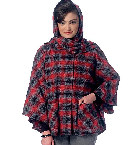 M7202 Misses' Ponchos