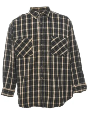 Multi-Colour Plaid Shirt - XL