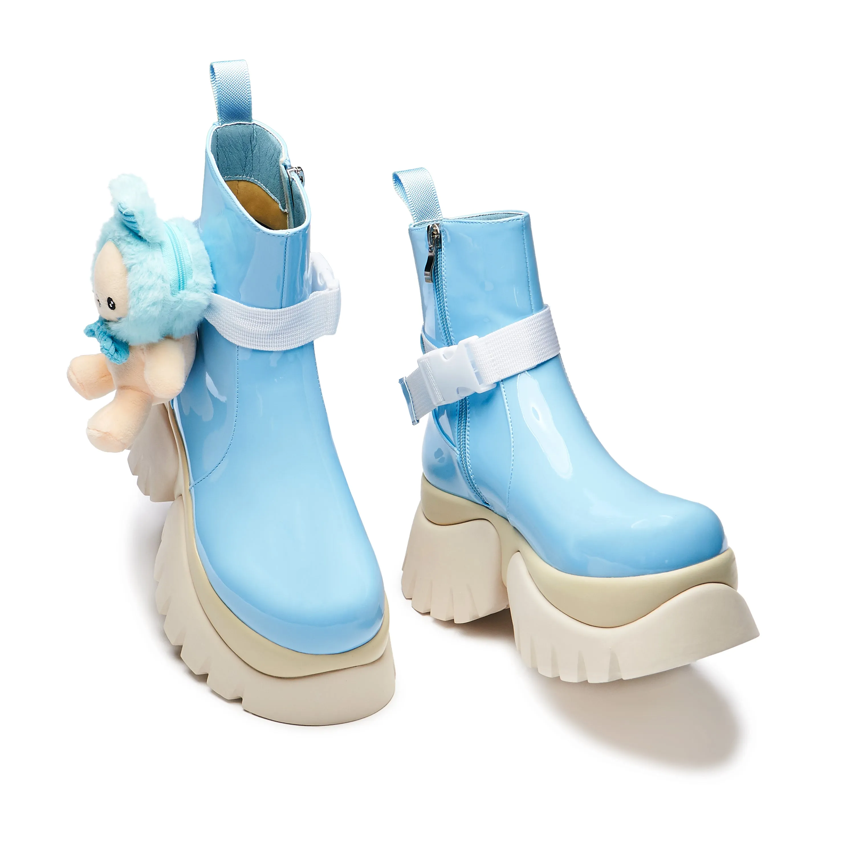 My Blue Melody Vilun Platform Boots