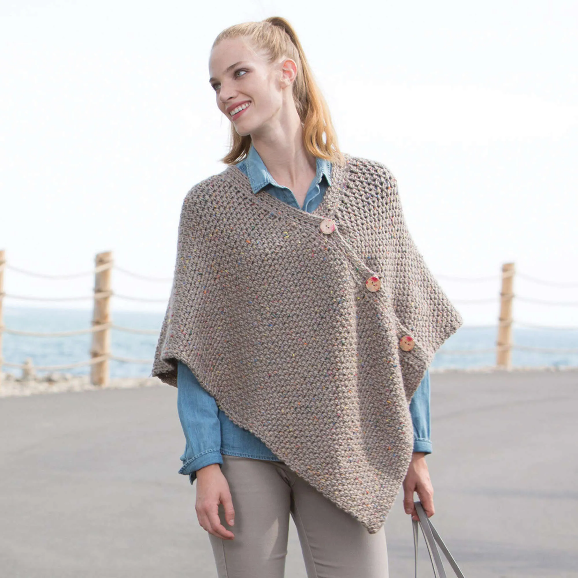 Patons Crochet Poncho