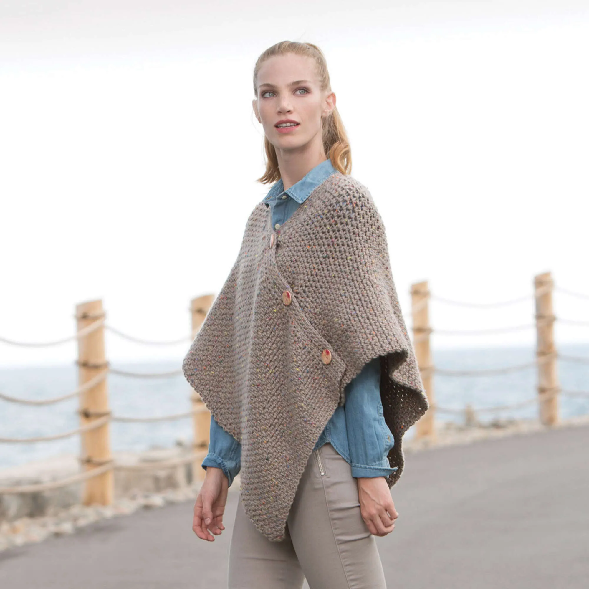 Patons Crochet Poncho