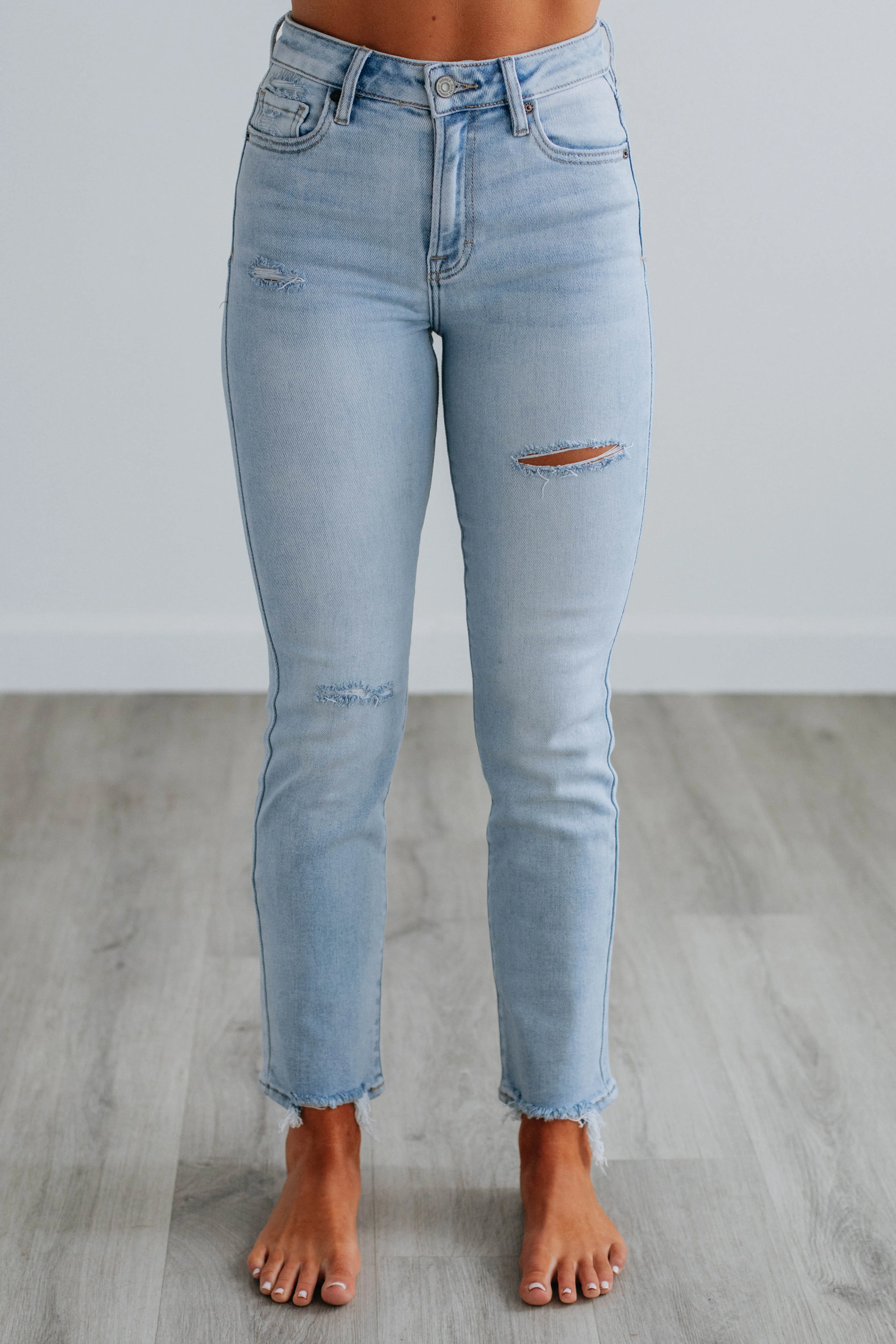 Quinn Hidden Jeans - Light Wash