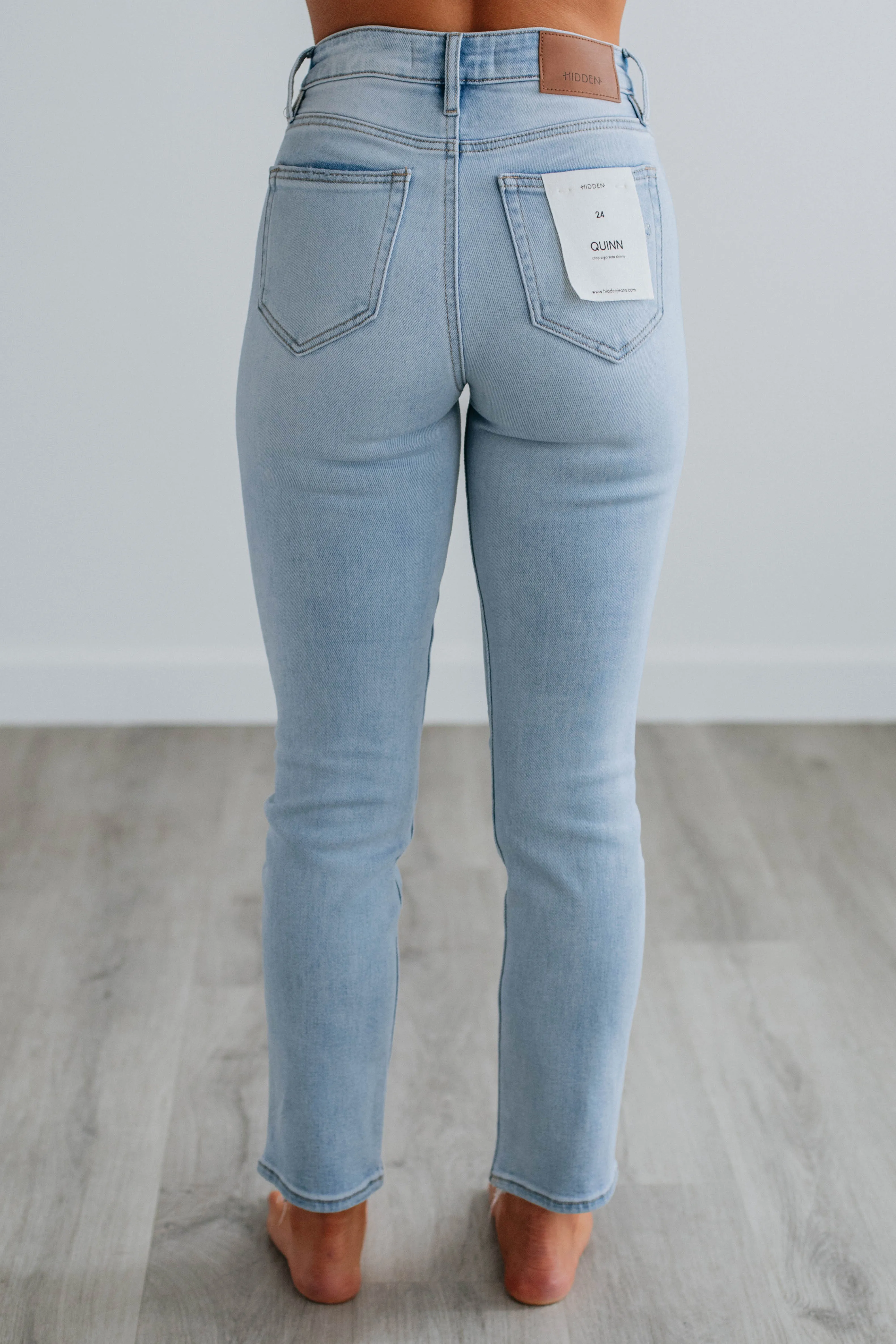 Quinn Hidden Jeans - Light Wash