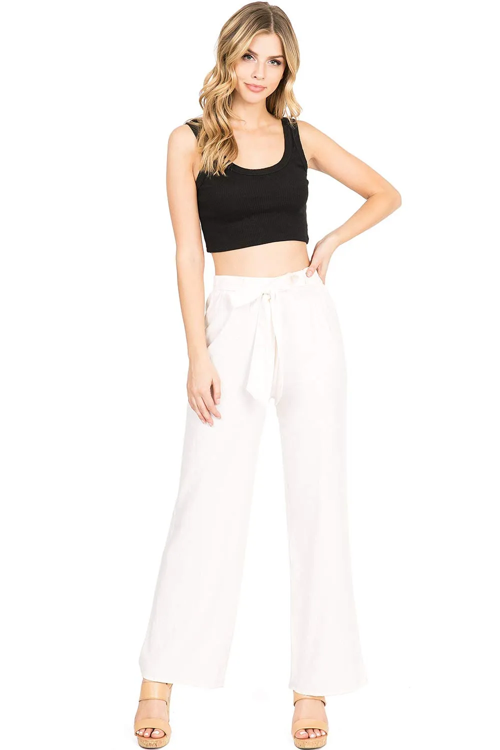 Sandy Shores Linen Pants