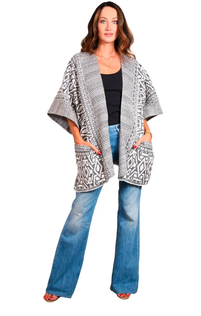 Scandi Weave - Boho Cardi