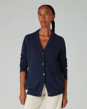 The CARDIGAN / 2.0 - Navy Marl