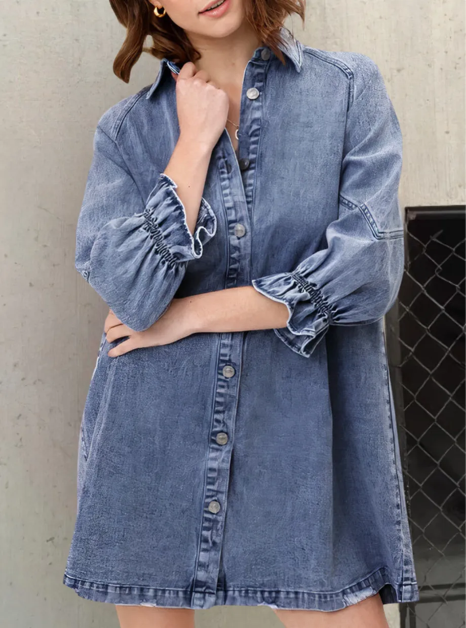 Vestido Urban Camisa Jeans